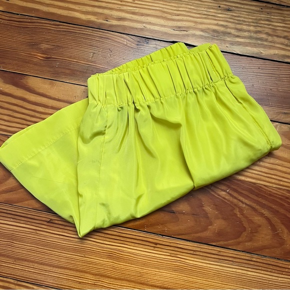 Anthropologie Yellow Athletic Shorts with Pockets - Picture 4 of 4